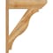 Ekena Millwork Funston Slat Rough Sawn Outlooker, Western Red Cedar, 8"W x 30"D x 38"H OUT08X30X38FST06RWR - alternate 3